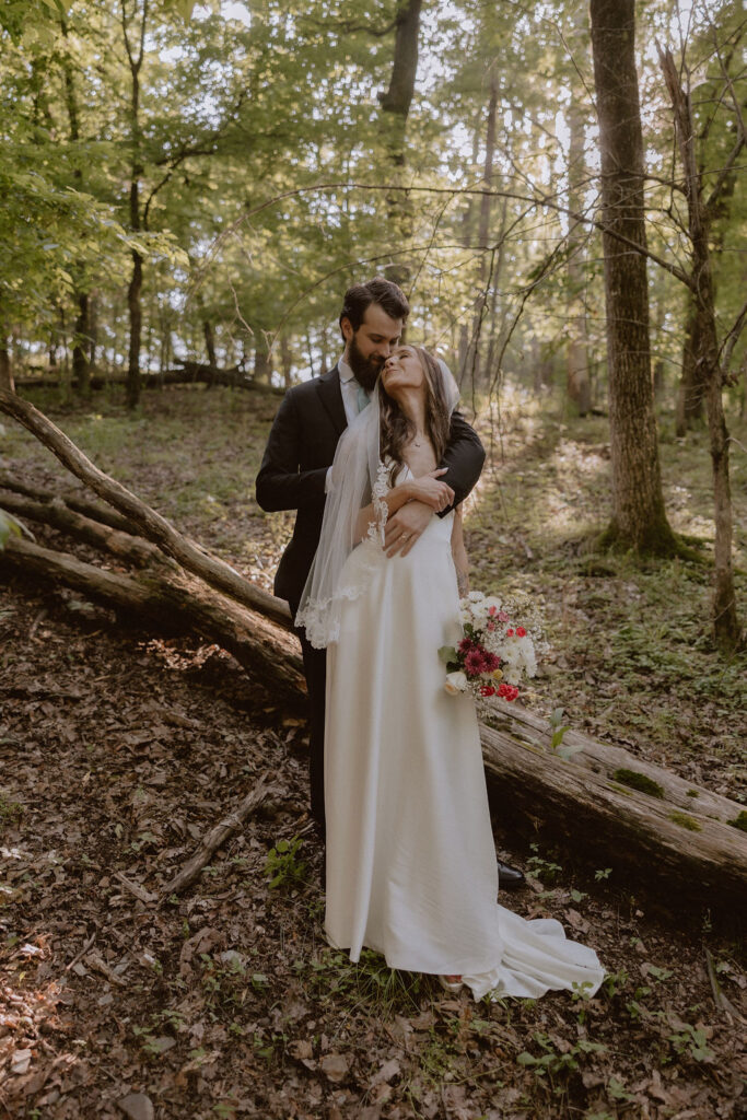 Broken Bow elopement portraits in Oklahoma