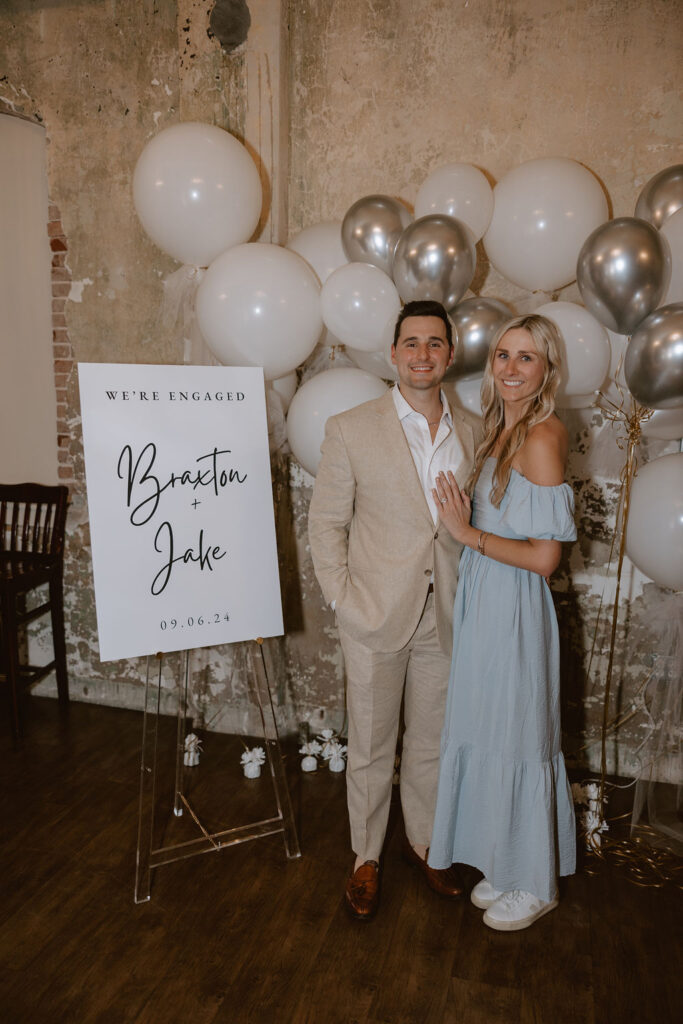 Couple celebrates their surprise proposal in OKC with family and friends