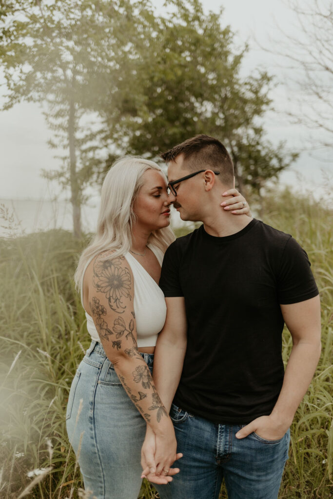 Lake Hefner engagement photos