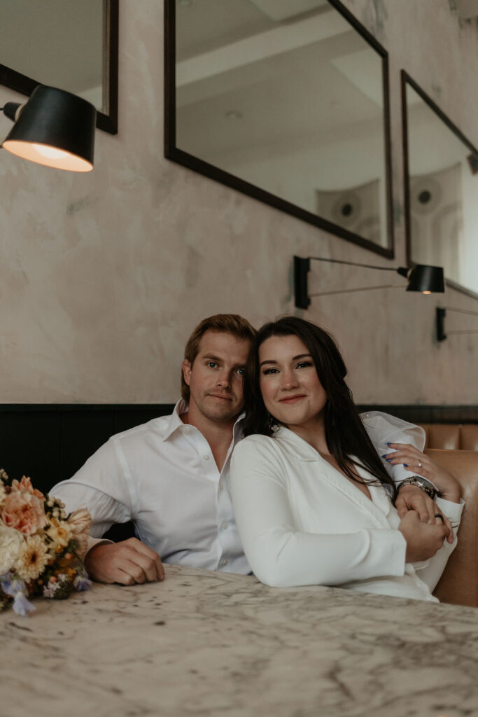 Bar engagement photos in Oklahoma City
