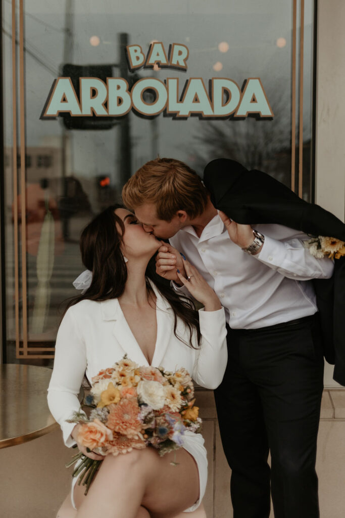 Bar engagement photos in Oklahoma City