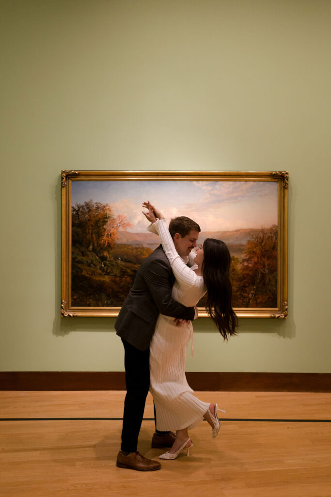 Oklahoma City Museum of Art engagement photos