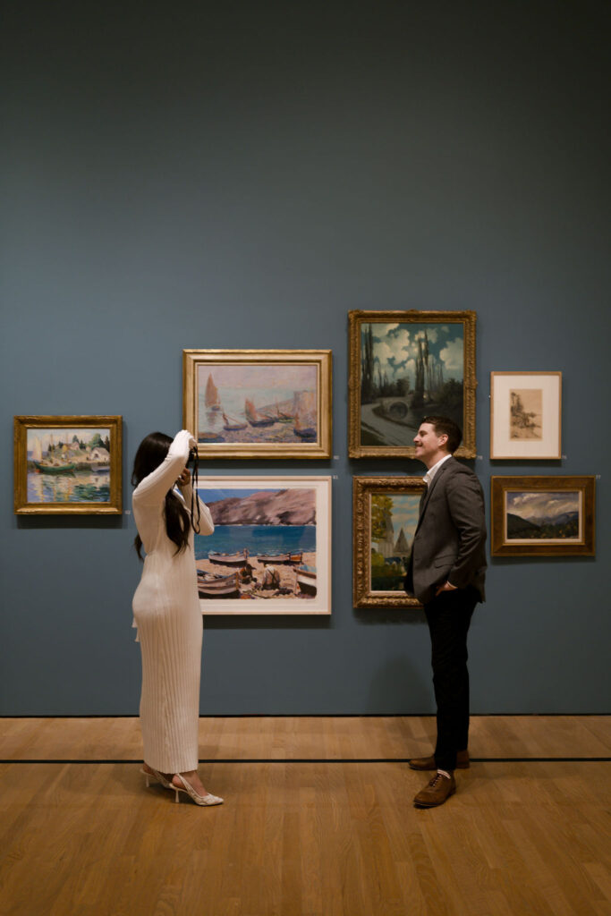 Oklahoma City Museum of Art engagement photos