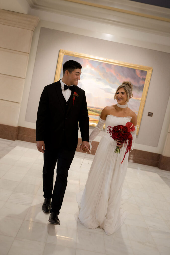 Oklahoma State Capitol engagement photos