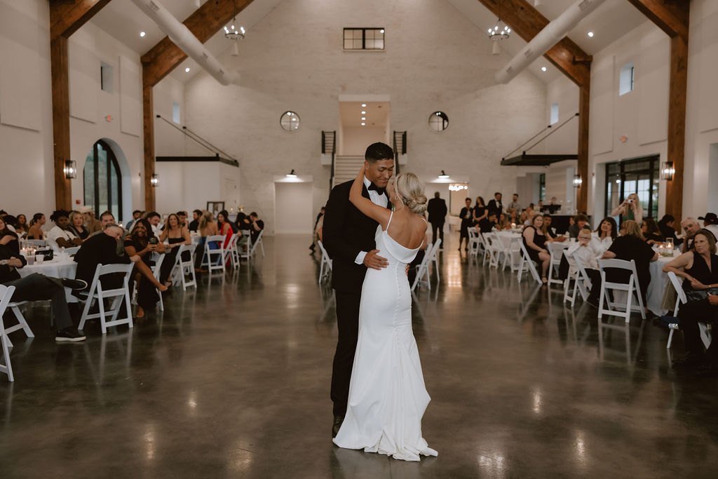 Wedding reception in The Range Wedding & Event Venue
