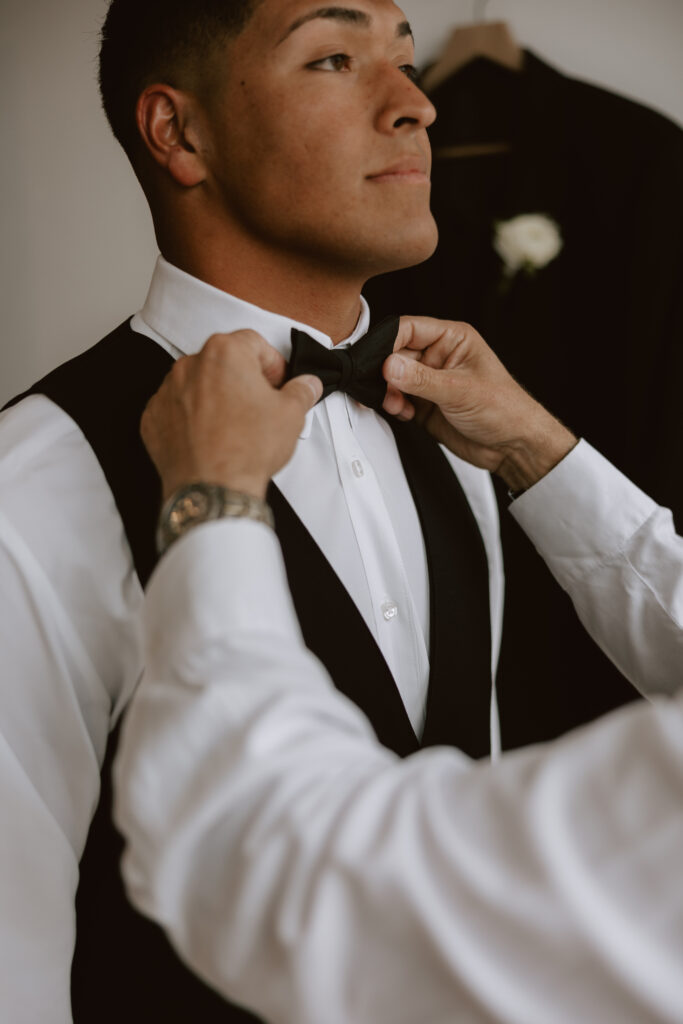 Editorial style wedding photography