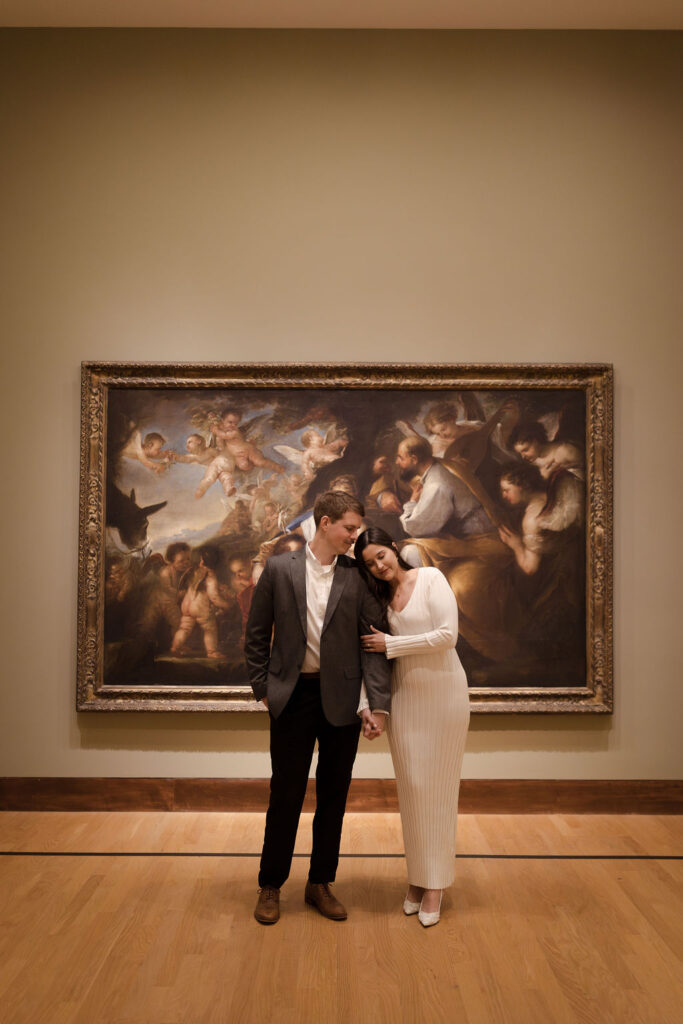 Oklahoma City Museum of Art engagement photos