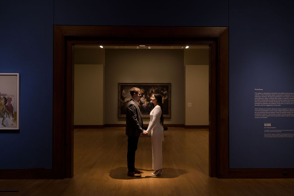 Oklahoma City Museum of Art engagement photos