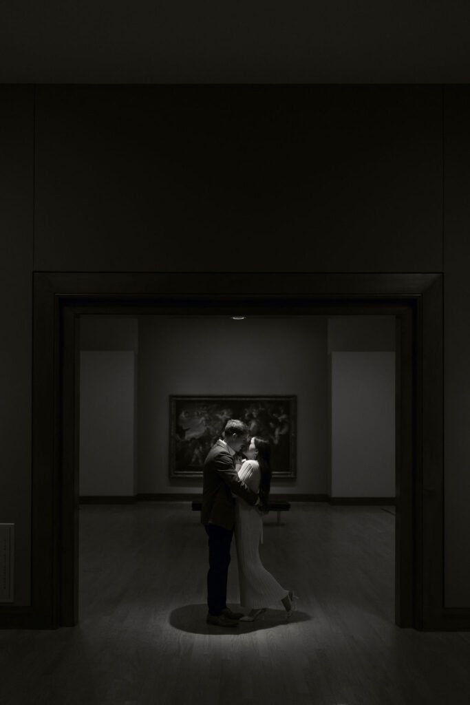 Oklahoma City Museum of Art engagement photos