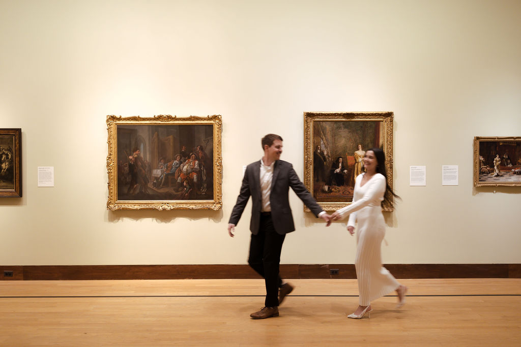 Oklahoma City Museum of Art engagement photos