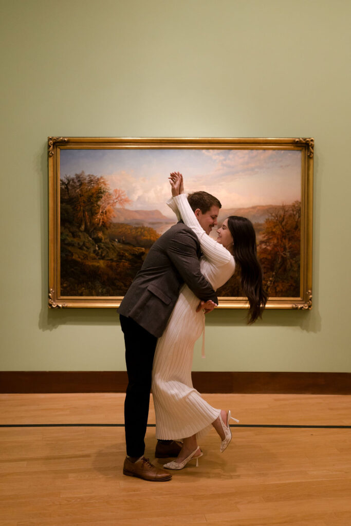 Oklahoma City Museum of Art engagement photos