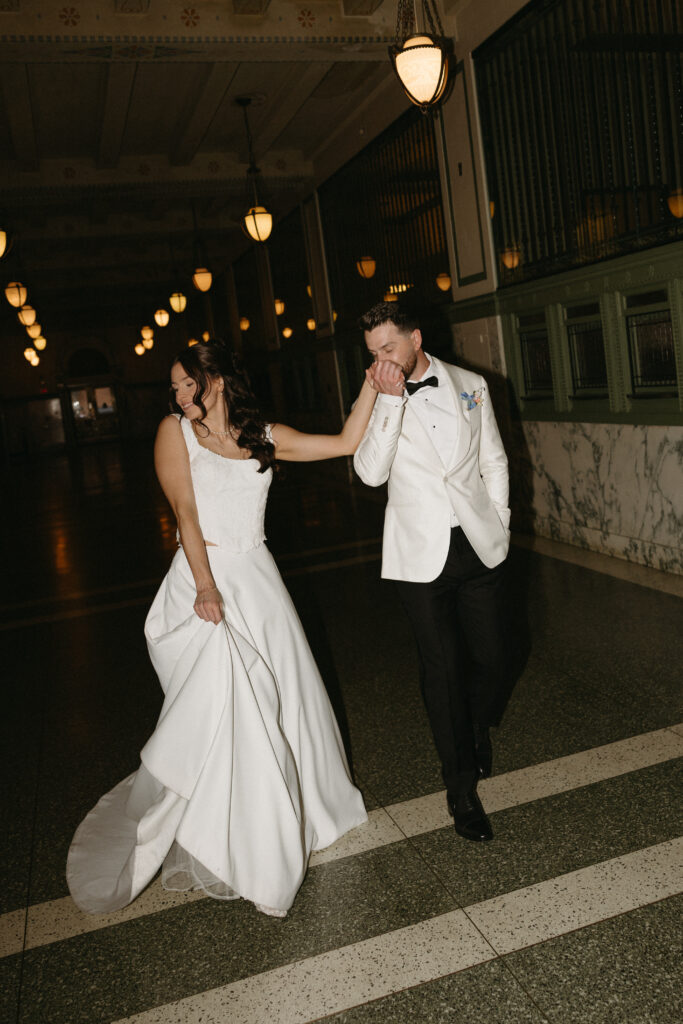 Editorial wedding photography