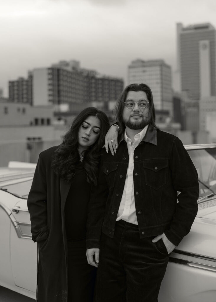 Moody engagement photos in Dallas, Texas
