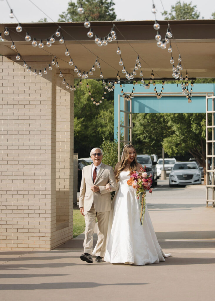 Oklahoma Hall of Fame wedding ceremony