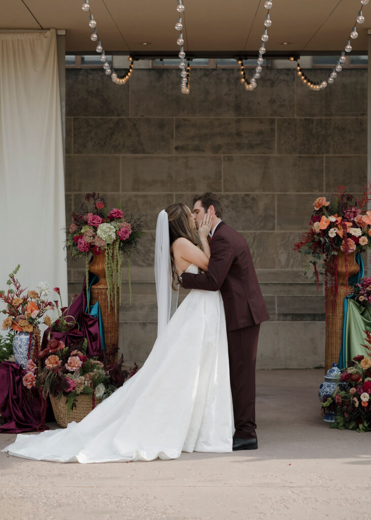 Oklahoma Hall of Fame wedding ceremony