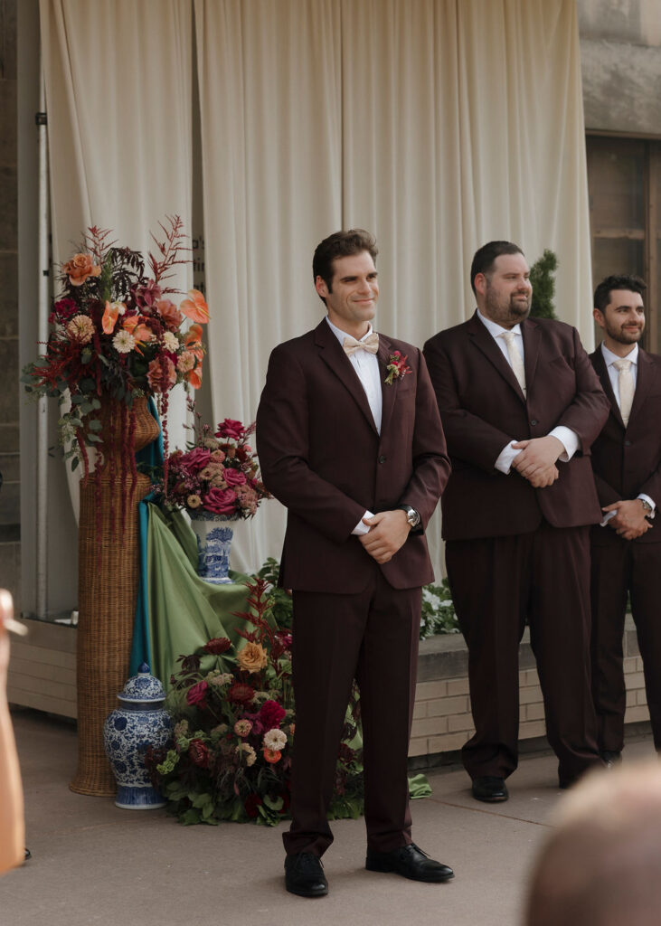 Oklahoma Hall of Fame wedding ceremony