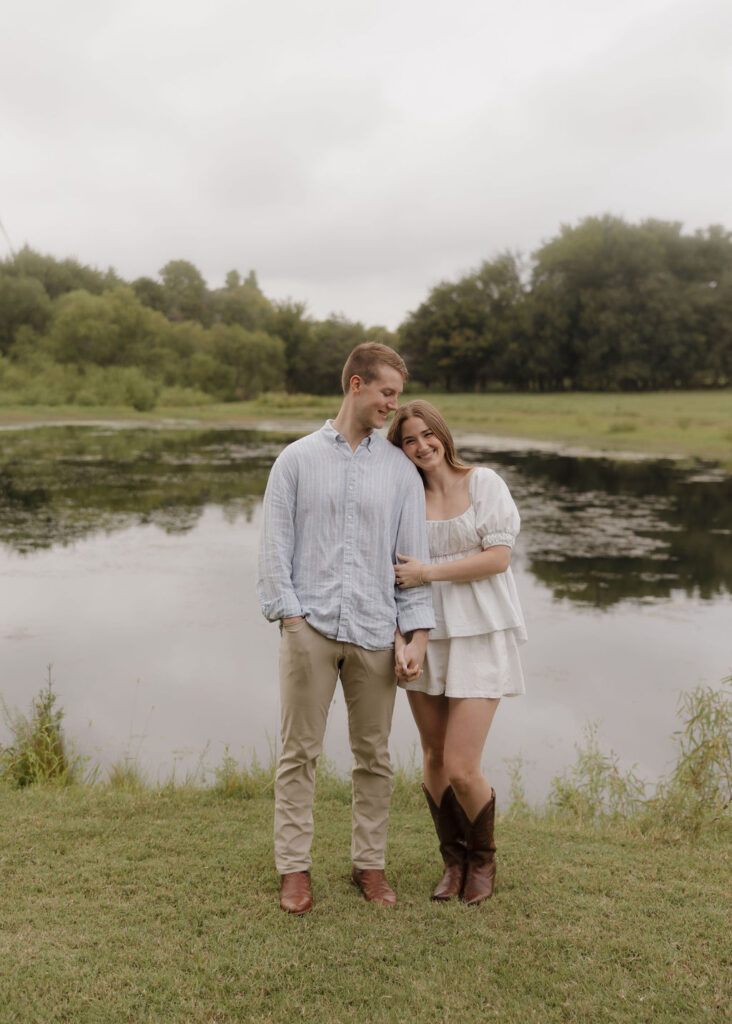 SUMMER WESTERN ENGAGEMENT PHOTOS AT FINK RANCH