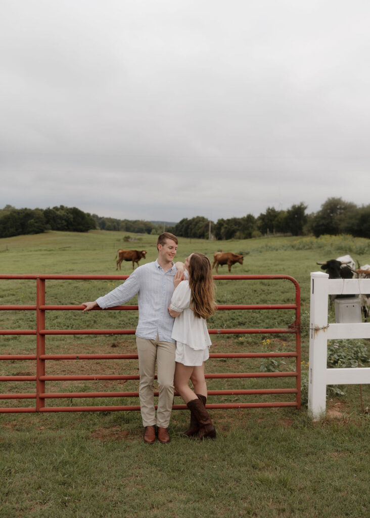 SUMMER WESTERN ENGAGEMENT PHOTOS AT FINK RANCH