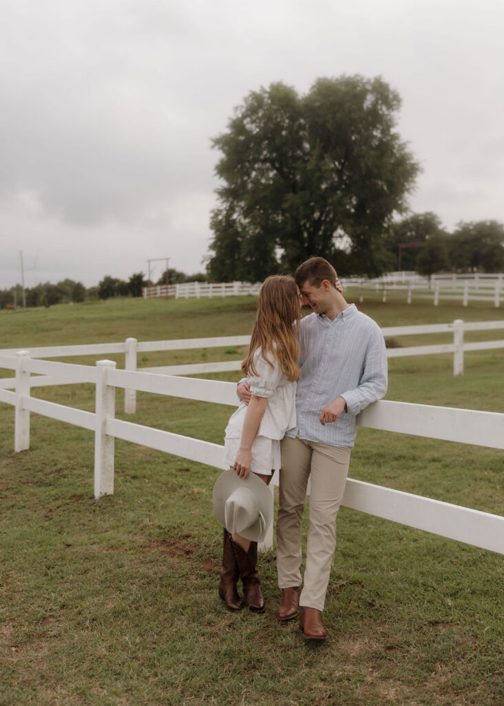 SUMMER WESTERN ENGAGEMENT PHOTOS AT FINK RANCH
