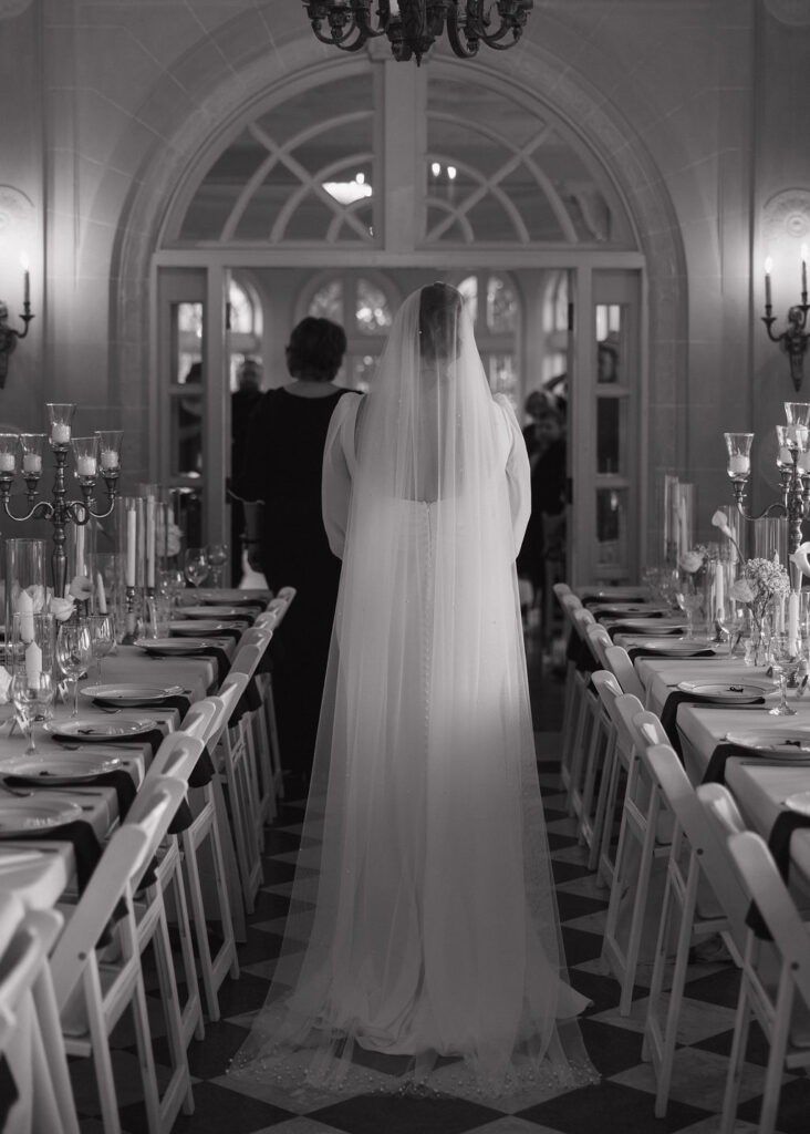 The Mansion at Woodward Park wedding ceremony in Tulsa