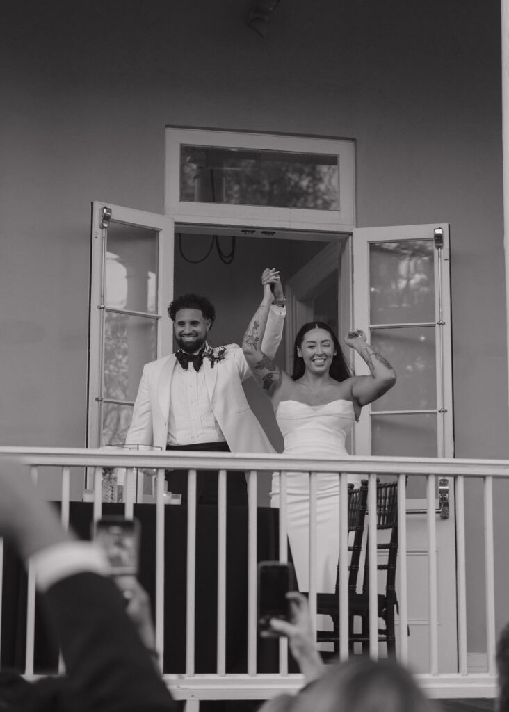 Charleston wedding reception at Gadsden House