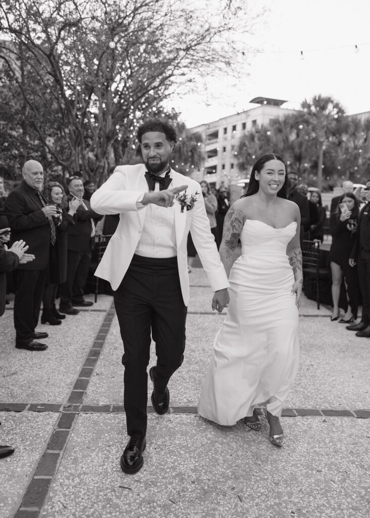 Charleston wedding reception at Gadsden House