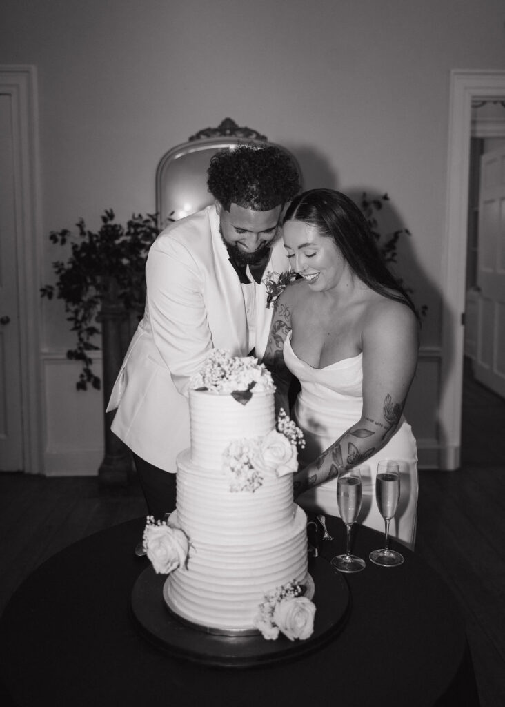 Charleston wedding reception at Gadsden House