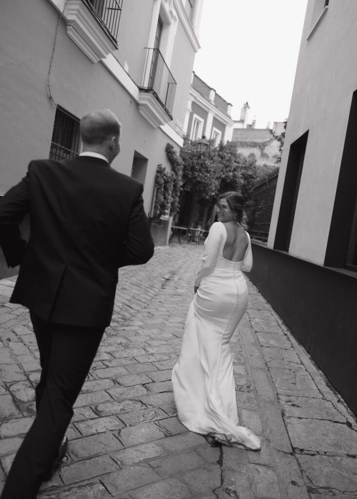 Documentary wedding photography in Seville, Spain