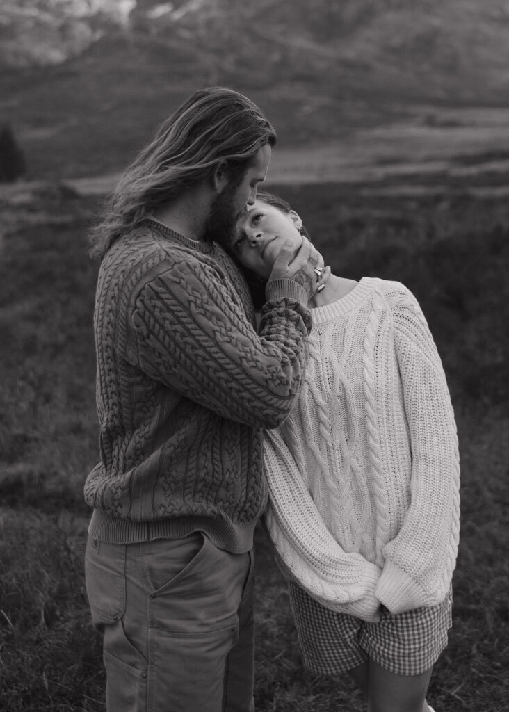 Romantic couples photography in the Scottish Highlands